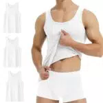 YouShow Canottiera Uomo in Cotone per Palestra e Attività Estive