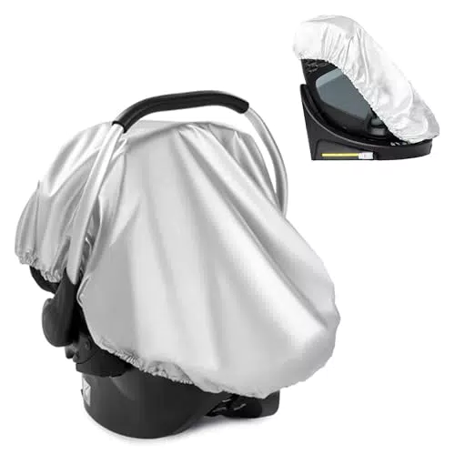 Zamboo Copri Seggiolino Auto Universale per Ovetti e Reboarder con Borsa Integrata