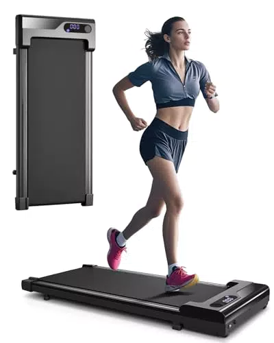 Zeporix Tapis Roulant Elettrico Salvaspazio per Camminata e Corsa con Telecomando