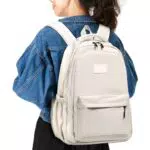 Zusentee Zaino Casual Università Impermeabile Leggero per Lavoro e Viaggi