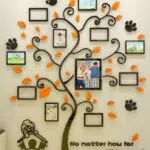 Adesivi Murali Albero della Vita 3D per Foto in Camera da Letto e Soggiorno
