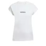 Adidas Donna Essentials Linear T-Shirt in Cotone