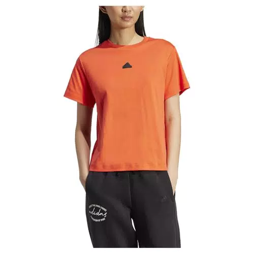 Adidas Donna Signature Graphic Print T-Shirt