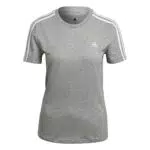 Adidas Essentials Slim 3-Stripes T-shirt Donna