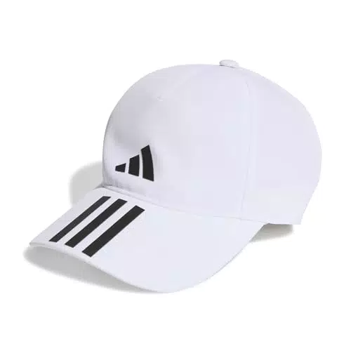 adidas Unisex - Adulto 3-Stripes AEROREADY Running Training Baseball cap