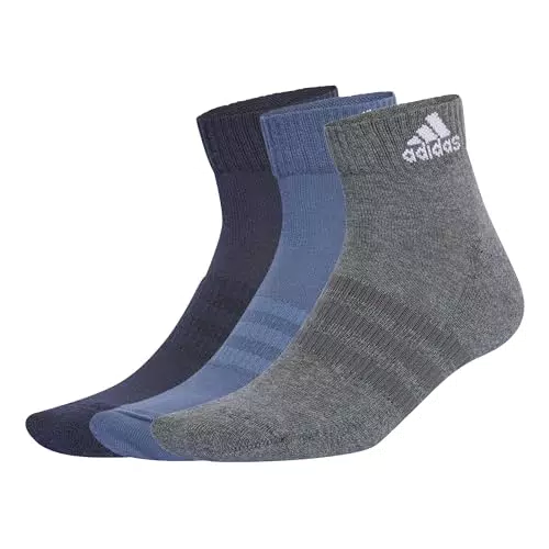 adidas Unisex - Adulto Cushioned Sportswear Ankle Socks 3 Pairs