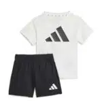 adidas Essentials Big Logo T-Shirt Set per Bimbi 0-24 Mesi