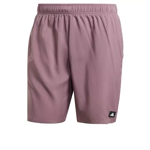 adidas Solid CLX Classic-Length Swim Shorts Uomo