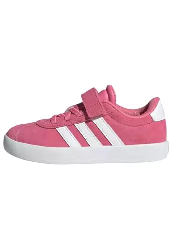 Adidas VL Court 3.0 Hook And Loop - Sneakers Unisex per Bambini e Ragazzi