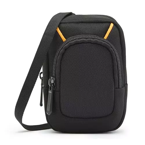 Amazon Basics Custodia per Fotocamera Digitale Compatta con Imbottitura Interna