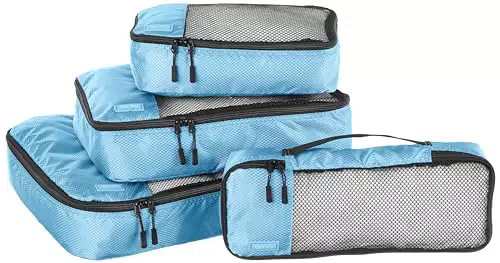 Amazon Basics Organizer da Viaggio Salvaspazio per Valigie con Cerniera