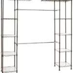 Amazon Basics Sistema Organizer Espandibile per Armadio 35.6-160 cm