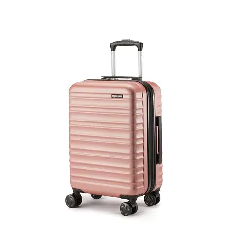 Amazon Basics Trolley Rigido da Cabina Espandibile, Guscio in ABS Antigraffio