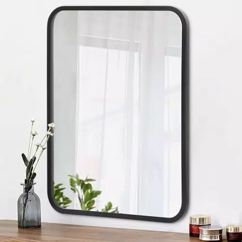 AOAOPQ Specchio rettangolare da parete, grande per bagno e camere da letto