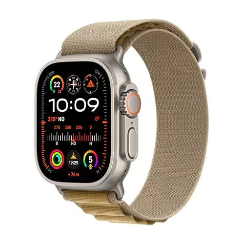 Apple Watch Ultra 2 GPS + Cellular - Sportwatch con cassa in titanio, fitness tracker