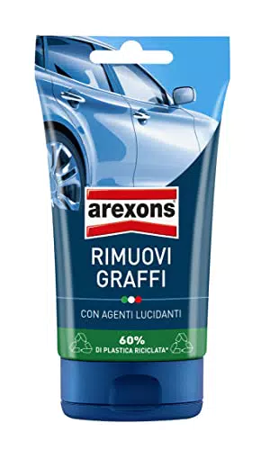 Arexons Pasta Rimuovi Graffi per Carrozzeria Auto - Microparticelle Lucidanti