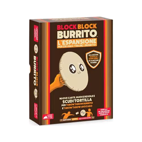Asmodee - Espansione Block Block Burrito per Throw Throw Burrito e Avocado