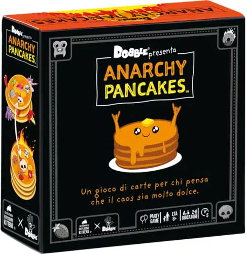 Asmodee Dobble Anarchy - Gioco di Carte per 2-8 Giocatori, dai 6 Anni in Su