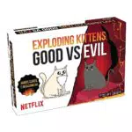 Asmodee Exploding Kittens: Gioco da Tavolo Good vs Evil per 2-5 Giocatori, 7+ Anni