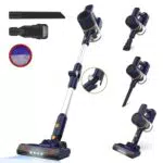 Aspirapolvere Senza Fili 20000Pa con Luce LED e Filtri per Peli di Animali
