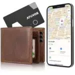 ATUVOS Wallet Tracker Ricaricabile, Smart Tag Bluetooth per Apple Dov'è
