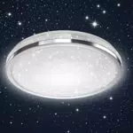 B.K.Licht Lampada da soffitto LED a cielo stellato per camera da letto, 10W