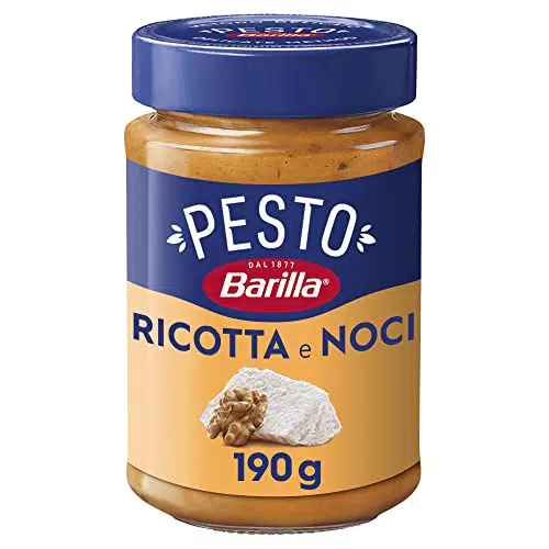 Barilla Pesto Ricotta e Noci, Pesto alla Sicilianaenza Glutineugo Pronto per Pasta