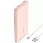 Belkin Power Bank 10000mAh con USB-C e 2 porte USB-A, ricarica 15W