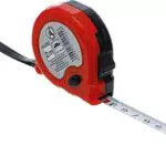 BGS Metro a Nastro 2 m Larghezza 12 mm con Passante e Sistema di Avvolgimento