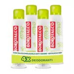 Borotalco Deodorante Spray Attivo con Molecole Anti-Odore, Efficacia 48h