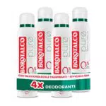 Borotalco Deodorante Spray Puro Anti-Odori 48h Senza Alcool e Sali di Alluminio