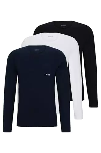 BOSS T-shirt Classica a Maniche Lunghe Modelllo UNDERW