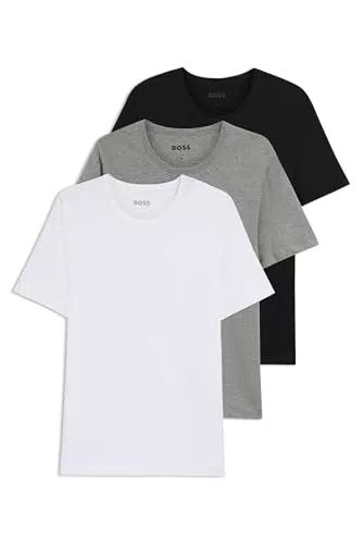 BOSS Maglietta Classic RN 3p - T-Shirt di Alta Qualità per Ogni Occasione