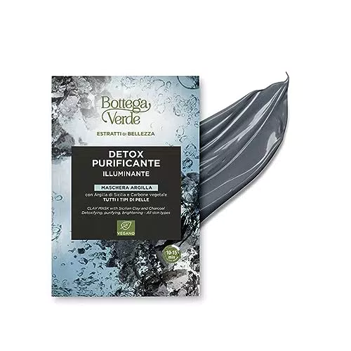 Bottega Verde Maschera Detox all'Argilla di Sicilia e Carbone Vegetale