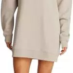 Calvin Klein Abito in Felpa Embroidered Monologo Crew Senza Cappuccio