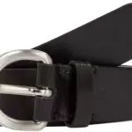 Calvin Klein Cintura Classic Pin Buckle in Pelle per Donna