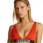 Calvin Klein Top Bikini Bralette con Imbottitura Estraibile