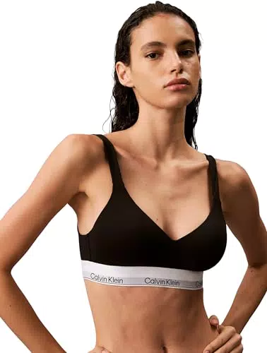 Calvin Klein Reggiseno Bralette Donna Lift Elasticizzato