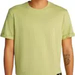 Calvin Klein T-shirt Maniche Corte Uomo Badge Turn Up Sleeve Scollo Rotondo