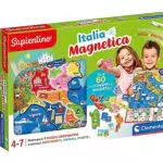 Clementoni Geo-Puzzle Magnetico Italia - Gioco Educativo di Geografia per Bambini