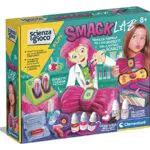 Clementoni - 19353 - Scienza E Gioco Fun - Smack Lab - Laboratorio Rossetti Gioco Scientifico per Bambine dagli 8 Anni Kit per Realizzare Lipstick E Lucidalabbra