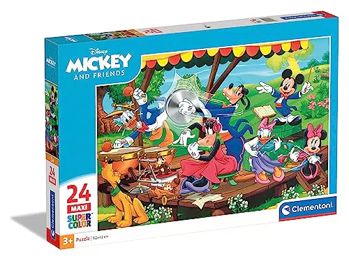 Clementoni Supercolor Puzzle Disney Mickey and Friends per bambini 3+ anni
