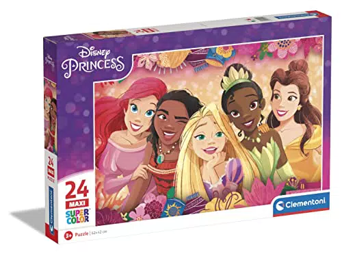 Clementoni Puzzle Disney Princess per Bambini - Divertimento e Creatività