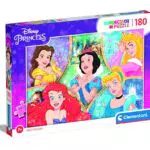 Clementoni Supercolor Puzzle Disney Princess - Puzzle per bambini 7 anni+