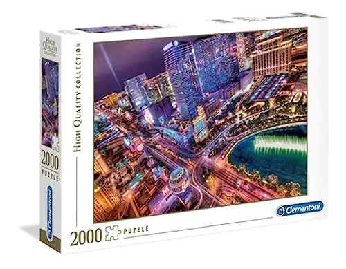 Clementoni Puzzle Las Vegas Collection per Adulti - Divertimento Garantito