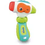 Clementoni Baby Berto Trapano Elettronico per Bambini 9-36 Mesi con Canzoni e Luci