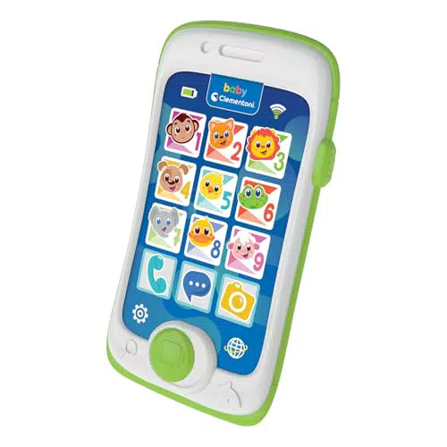 Clementoni Baby Smartphone Touch & Play - Telefono per Bambini 12-36 Mesi