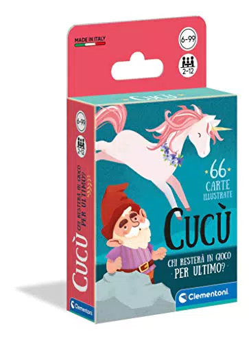 Clementoni Cucù - Gioco da Tavolo per Bambini e Famiglie, 2-12 Giocatori