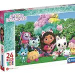 Clementoni Gaby's Dollhouse Puzzle per Bambini 3 Anni, Made in Italy
