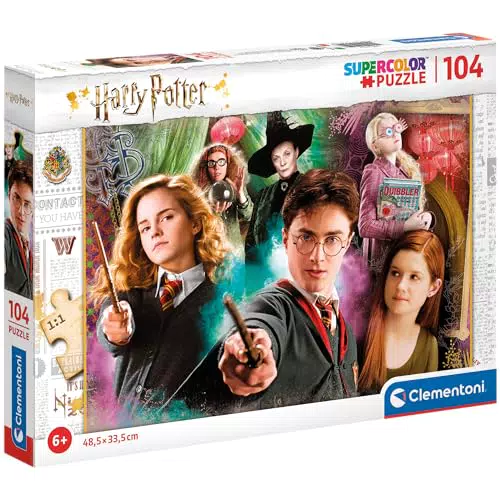 Clementoni Puzzle Harry Potter 104 pezzi per Bambini 6 Anni e Oltre - 25712